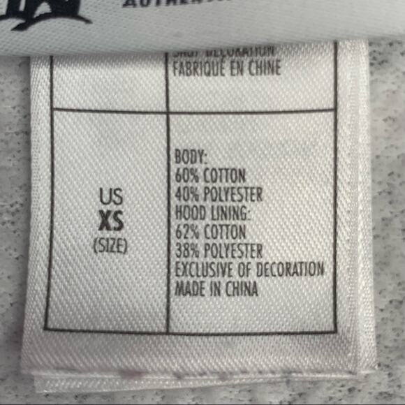 Disney Mickey and Minnie Hoodie Zipper down Black and White Printed Size… - Picture 12 of 13